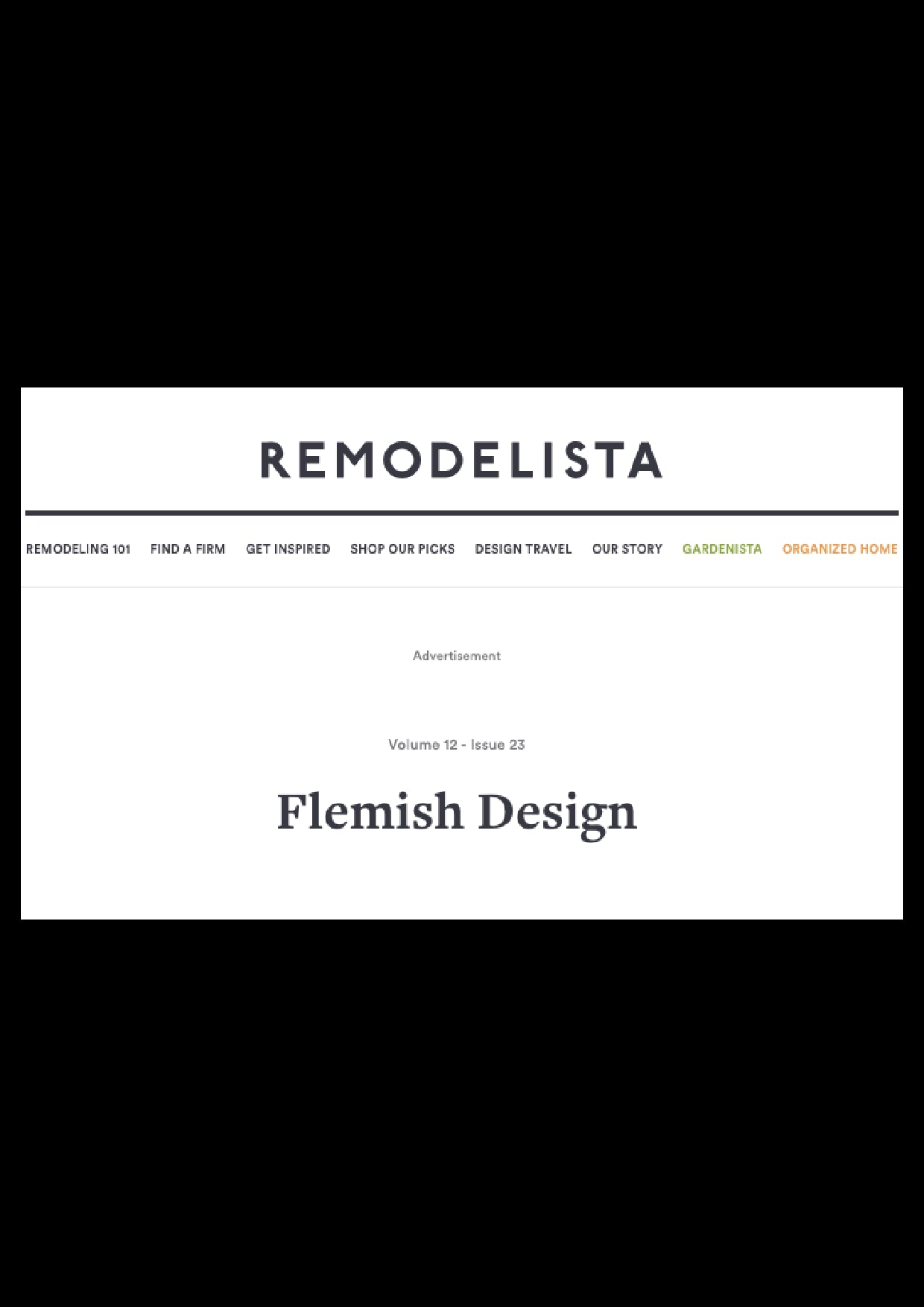 Remodelista. Junio 2018.