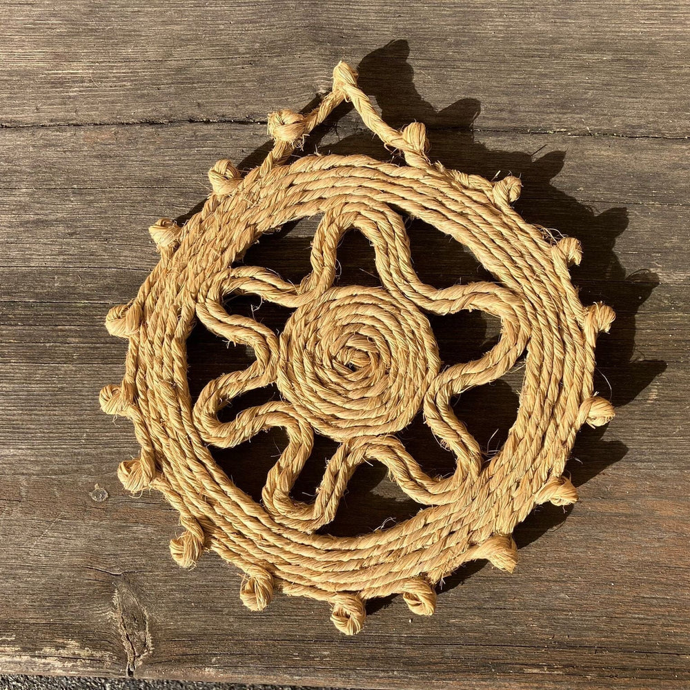 Taller de cestería con esparto