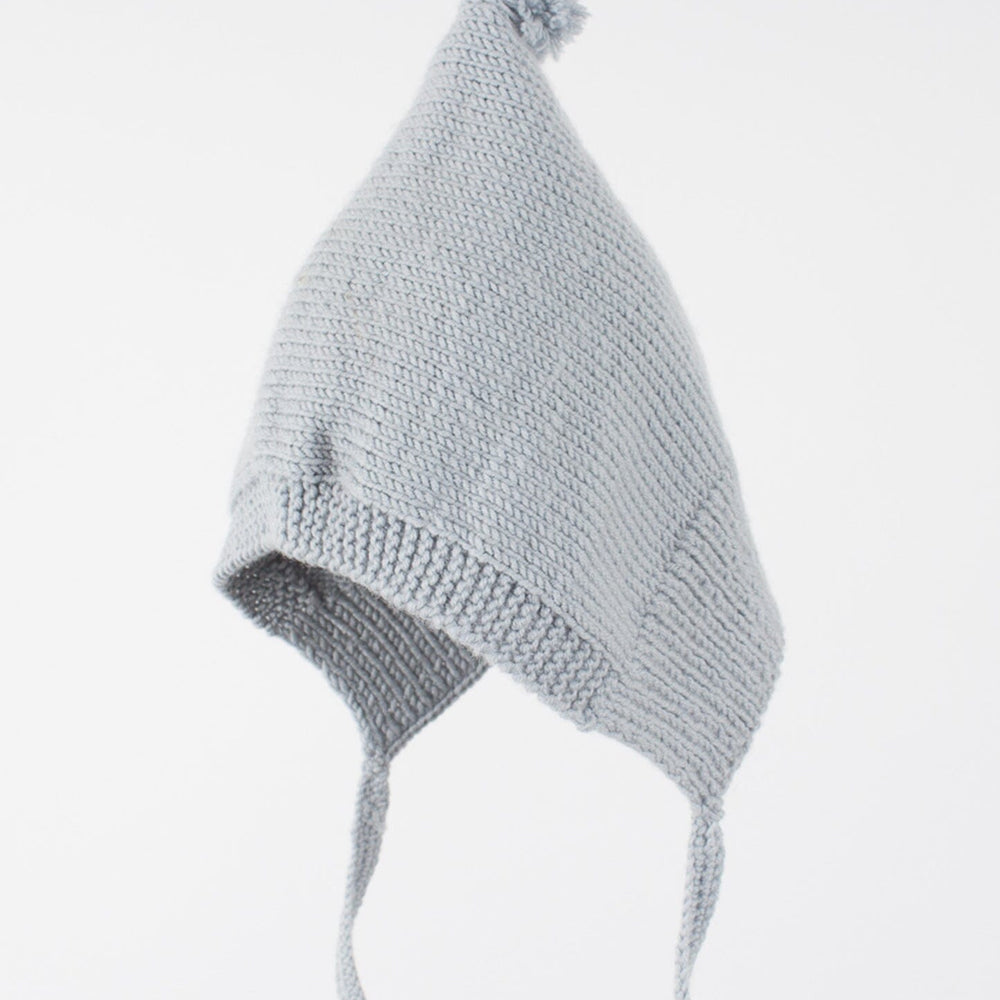 Capote de bebé azul hecha a mano con lana merino, de ÁBBATTE