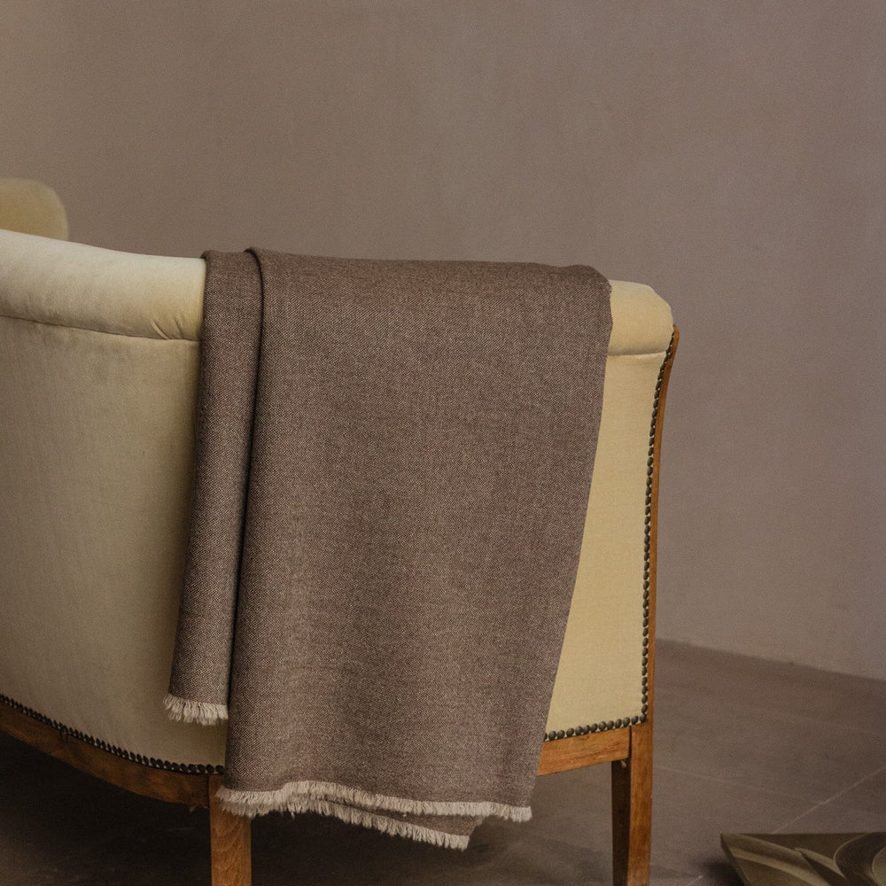 Manta de cashmere