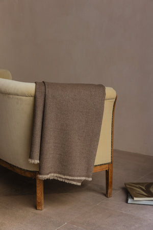 Manta de cashmere