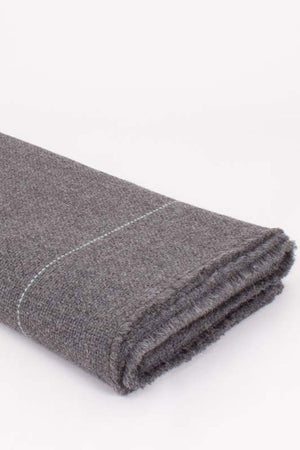 Manta en alpaca con raya
