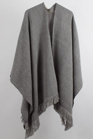 Ruana de alpaca